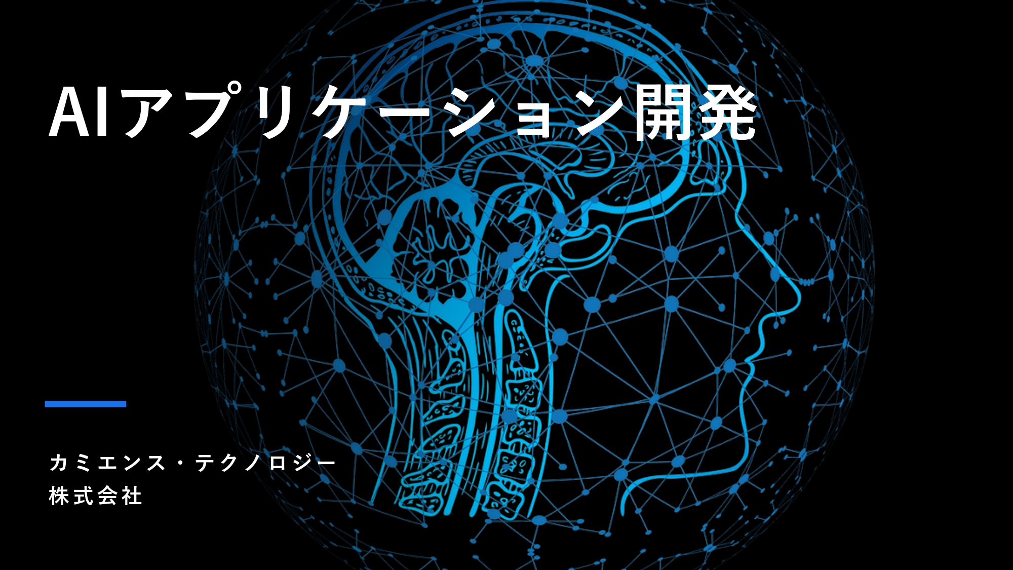 AI応用システム開発概要 - 表紙